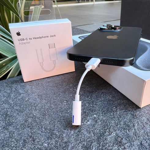 ADAPTADOR USB-C A JACK IPHONE 15 / IPAD PRO